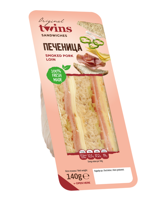 Twins Сендвич со Печеница